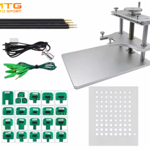 Cadre BDM en métal avec 4 stylos sondes et 22 adaptateurs – Outil ECU