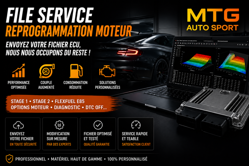 File fichier Reprogrammation moteur