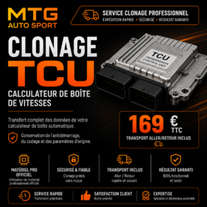 Clonage calculateur tcu