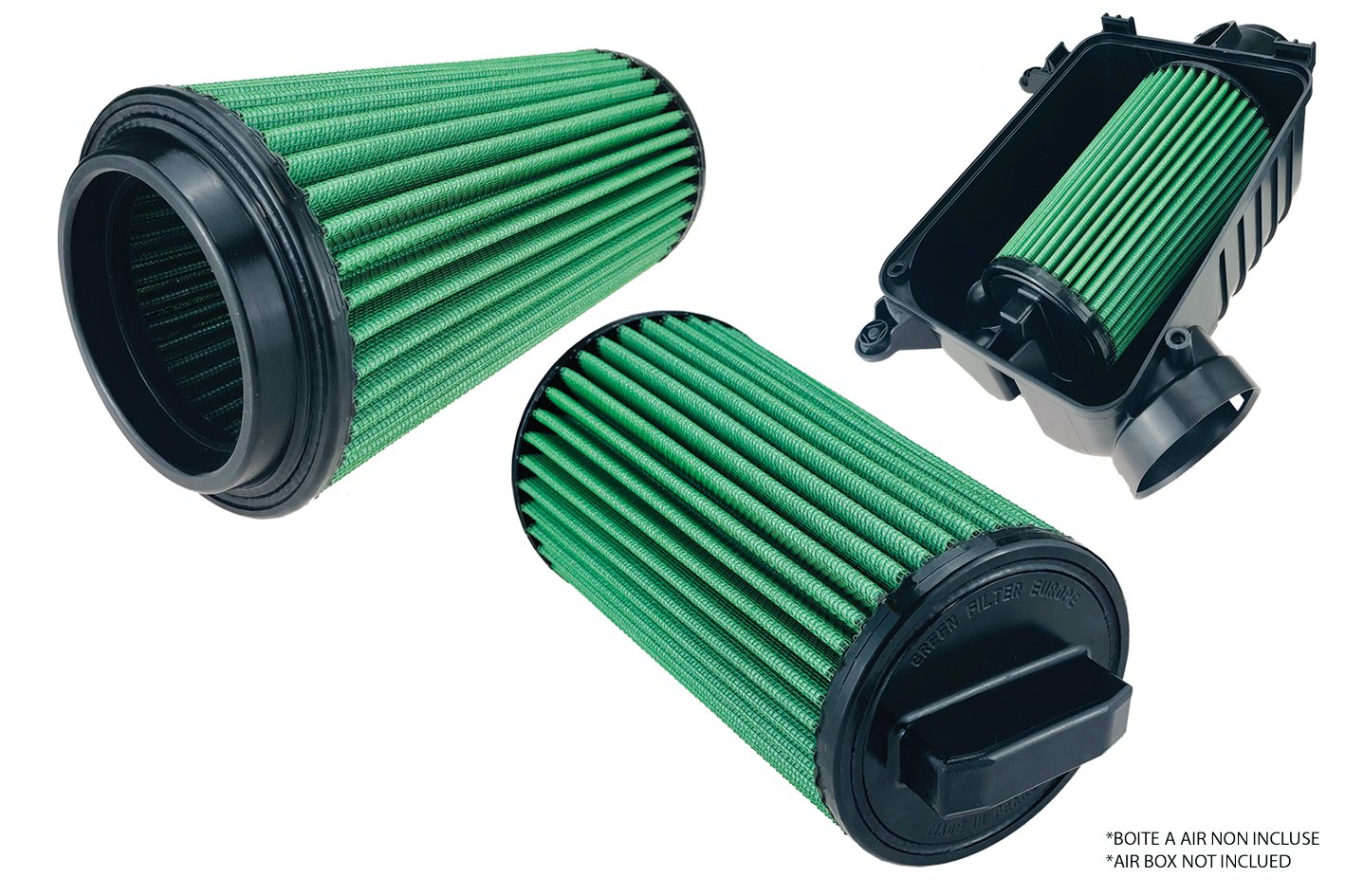Filtre à air sport Green G491627 - MINI MINI COOPER/COUPE/CAB/CLUB/COUNTRY/PACEM/ROAD II (R55/R56/R57/R60/R61) 1,6L D