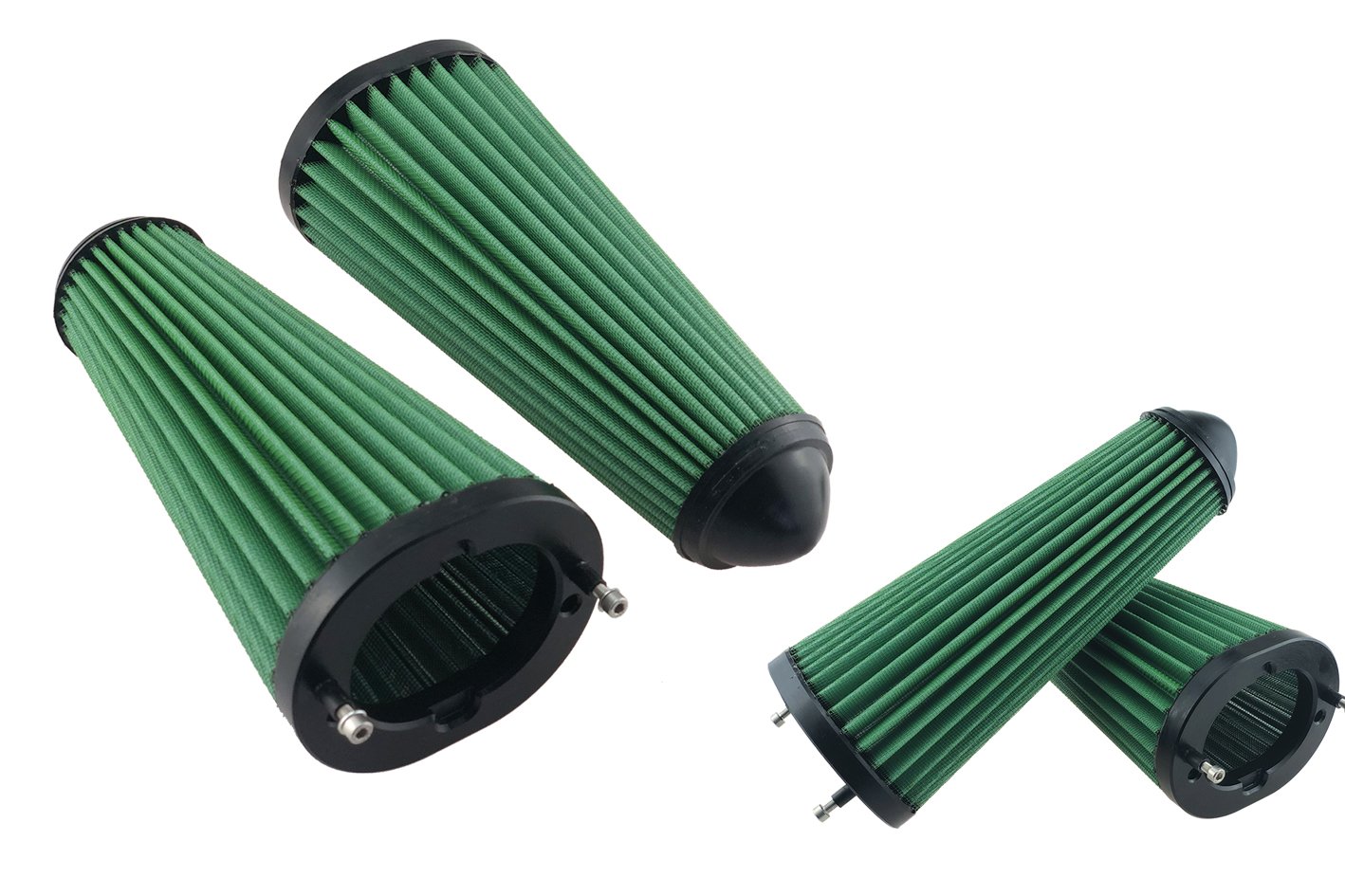 Filtre à air sport Green G591030/2 - PORSCHE BOXSTER 718 (981) 2,7L H6 (Kit de 2 filtres)