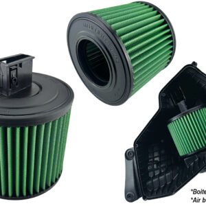 Filtre à air sport Green G791019 - BMW SERIE 1 (E81/E82/E87/E88) 125 i