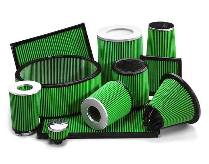 Filtre à air sport Green - visuel générique, photo réelle à venir