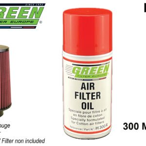 Huile Green en pompe rouge 300 ml