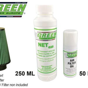 Kit d'entretien Green - Détergent 250ml + Huile aérosol 50ml (Exclusivité France)
