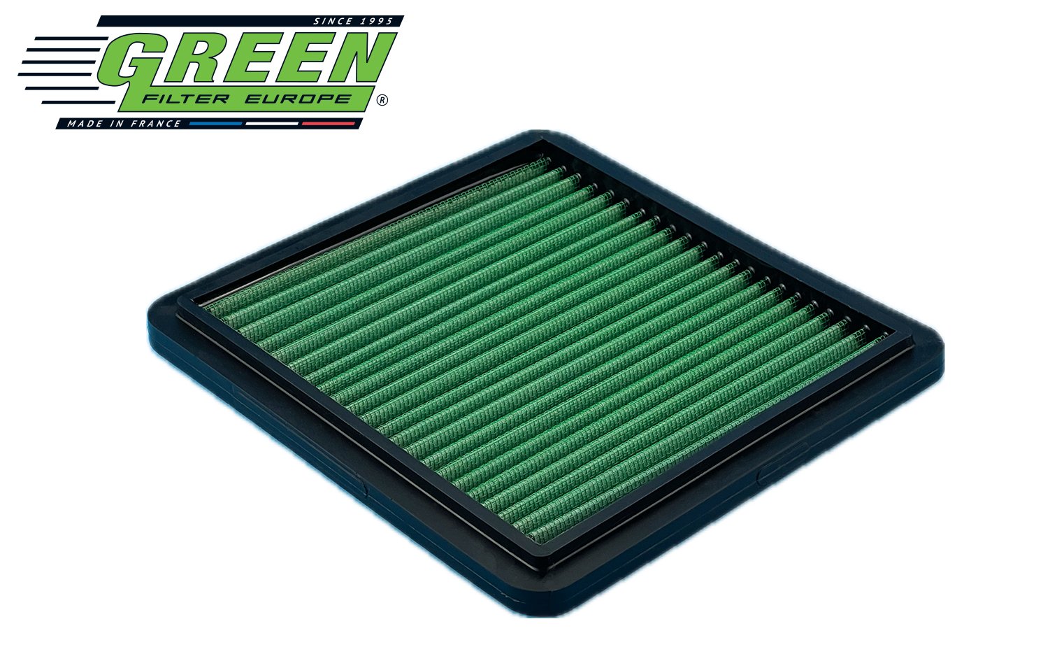 Filtre à air sport Green P950306 - CHEVROLET MATIZ 0,8L