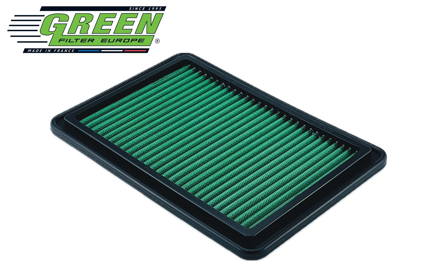 Filtre à air sport Green P950491 - NISSAN QASHQAI II 1,3L DIG-T (J11E)