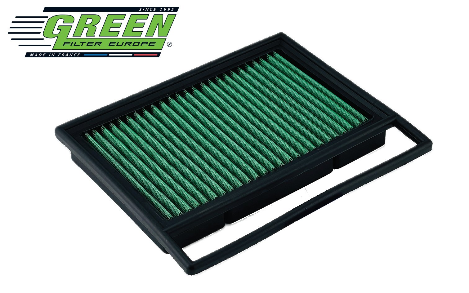Filtre à air sport Green P965008 - MERCEDES CL (C215) 600 V12 BI-TURBO (Attention 2 filtres nécessaires)