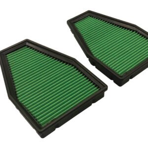 Filtre à air sport Green P965037/2 - PORSCHE 911 (991) 3,8L GT3 H6 (Kit de 2 filtres)