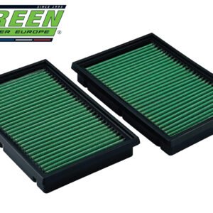 Filtre à air sport Green P965065/2 - JAGUAR XK/XKR (X150) 3,6L V8 (Kit de 2 Filtres)