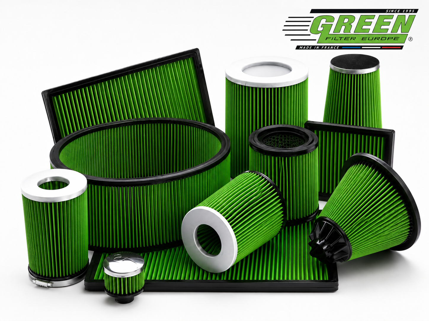 Filtre a air sport Green Filter - MTG AUTO SPORT, fournisseur officiel